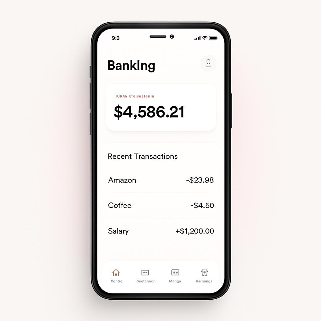 Vault Banking project screenshot